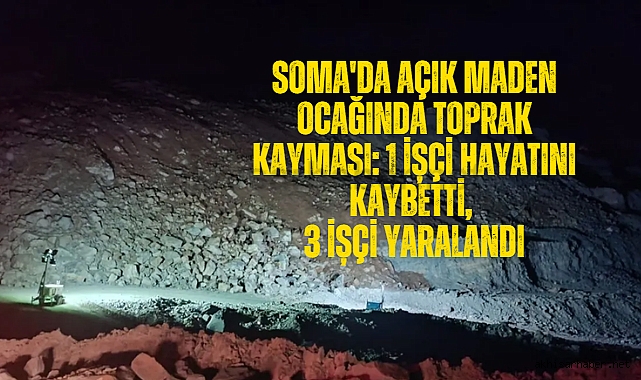 Somada Açık Maden Ocağında Toprak Kayması 1 İşçi Hayatını Kaybetti 3